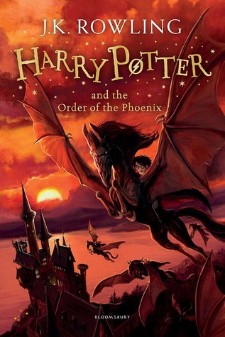 Harry Potter 5 red cover
