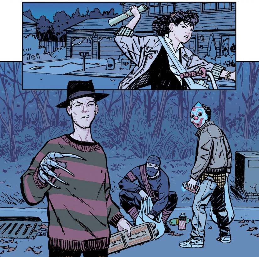 paper girls 1 80s horror
